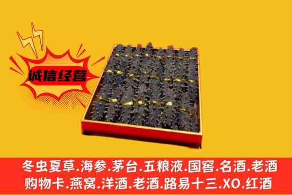 玉溪易门县回收海参